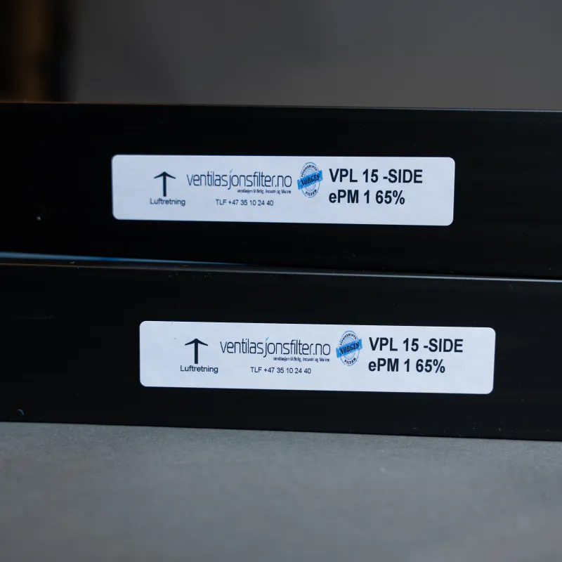 Nilan vpl 15 side filtersett