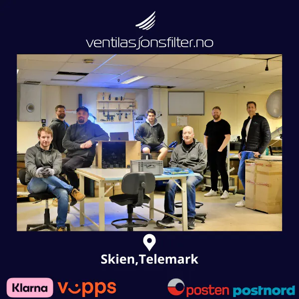 Hovedbilde Villavent VX200 og VVX250 -Enkelt posefilter